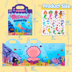 JOYIN Mermaid travel activity in use during flights and meals