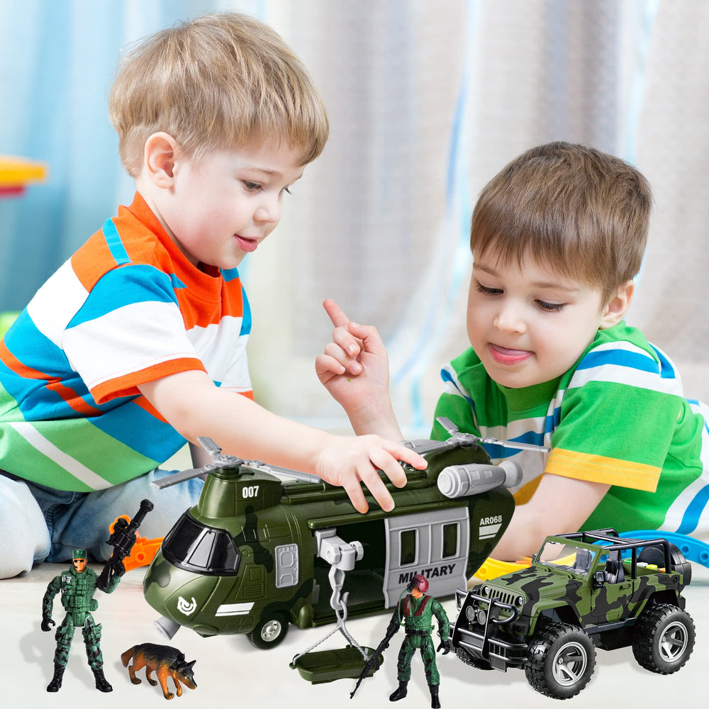 JOYIN dog figure joins base scenes and teamwork play