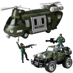 JOYIN army toy set with accessories supports versatile scenarios