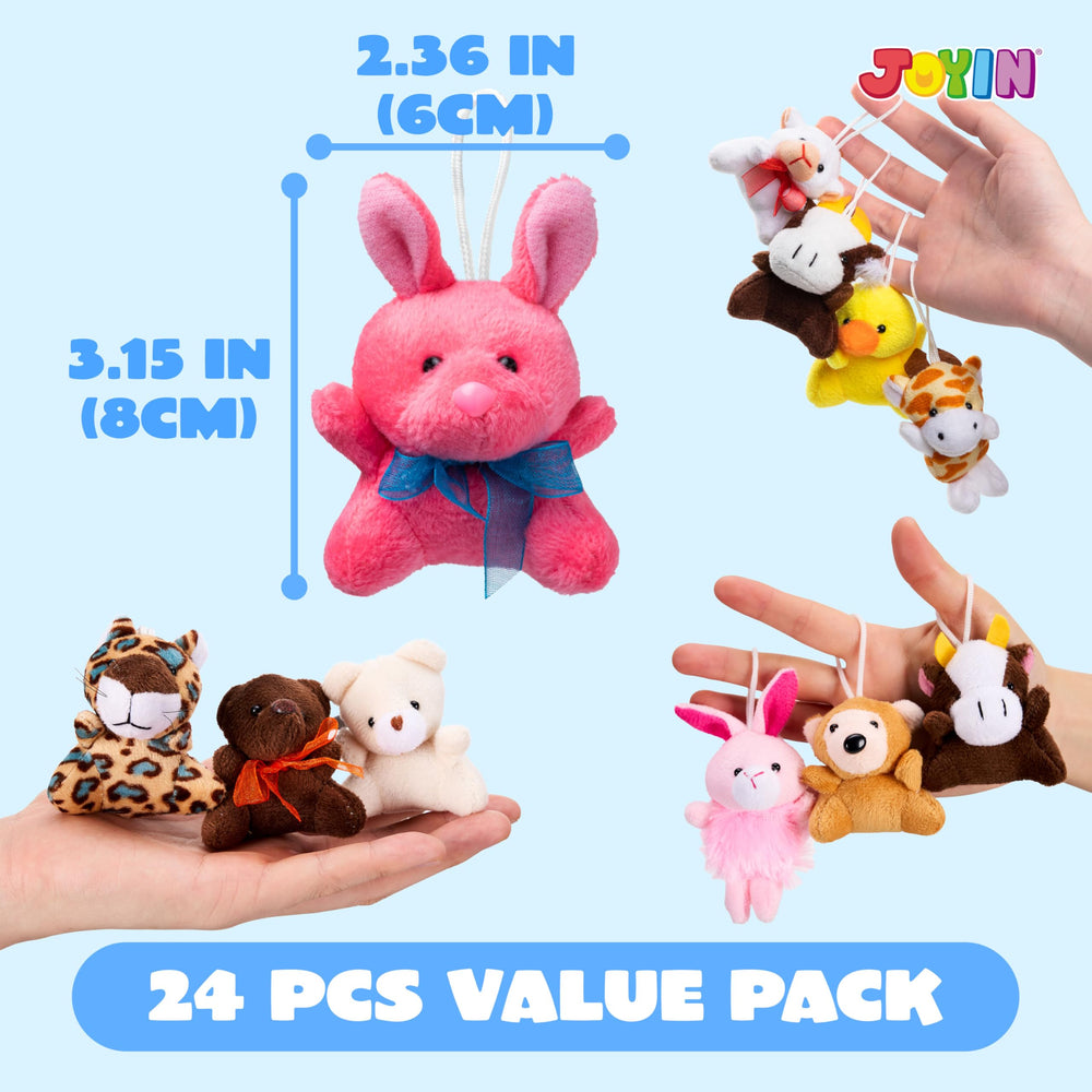 JOYIN tiny stuffed animals great for learning games and classroom incentives.