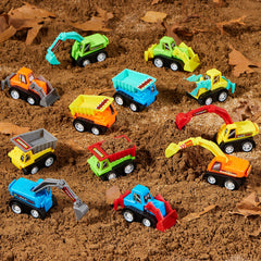 JOYIN mini construction cars with smooth edges for safe play