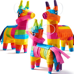 JOYIN mini donkey pinata Cinco de Mayo colorful display for party decor