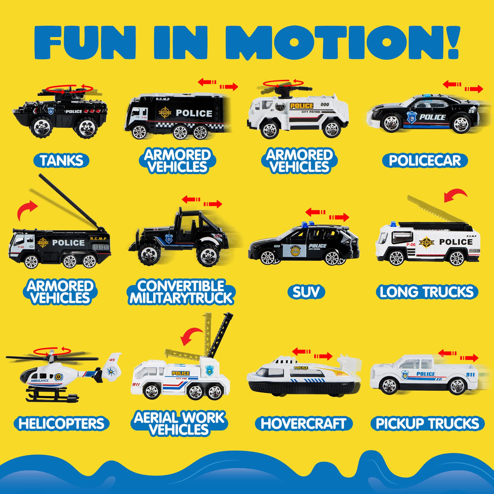 JOYIN mini police figures for rescue missions and storytelling