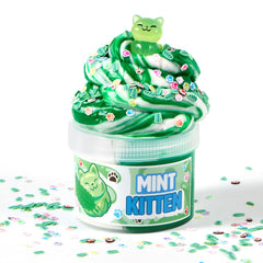 JOYIN mint kitten slime 8oz for sensory play and gentle stress relief.