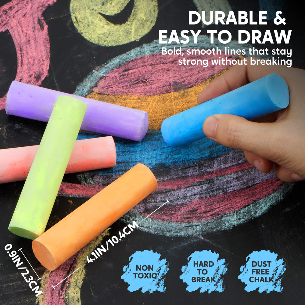 JOYIN bright color chalk ideal for school projects and creative play