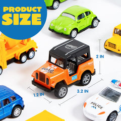 JOYIN off-road mountain car pull-back toy for adventurous play