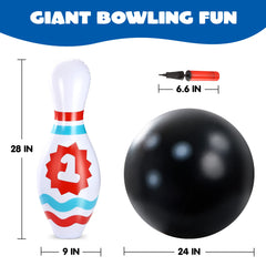 JOYIN office party bowling activity for team building and fun.