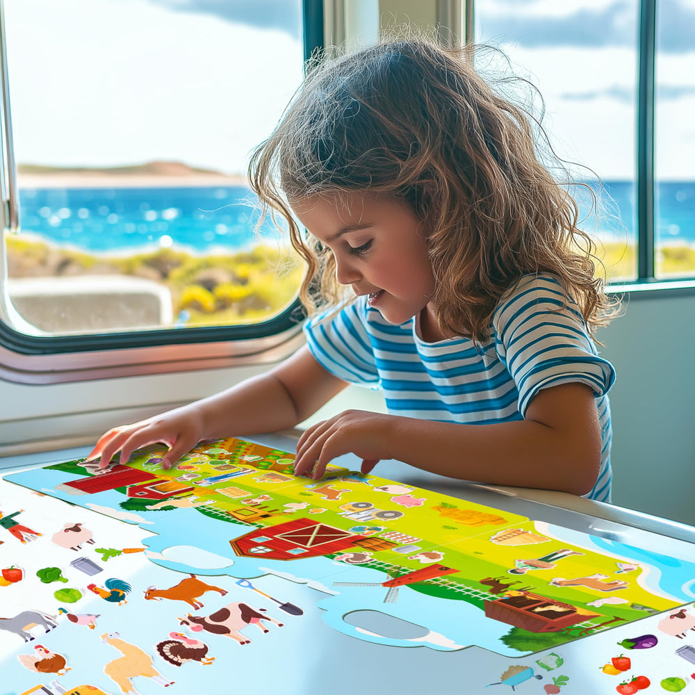 JOYIN On-the-go travel activity ideal for car rides and waiting rooms.