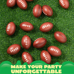 JOYIN party favor foam balls for Super Bowl celebrations and sports-themed events.