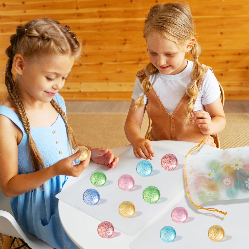 Party favors: JOYIN glitter bouncy balls bulk pack for events