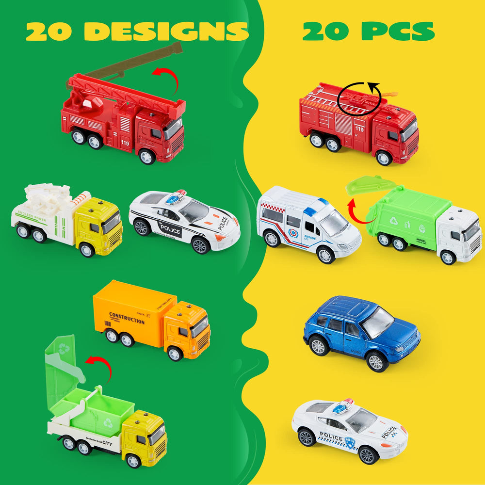 JOYIN police car pull-back toy for imaginative play and safe, durable fun