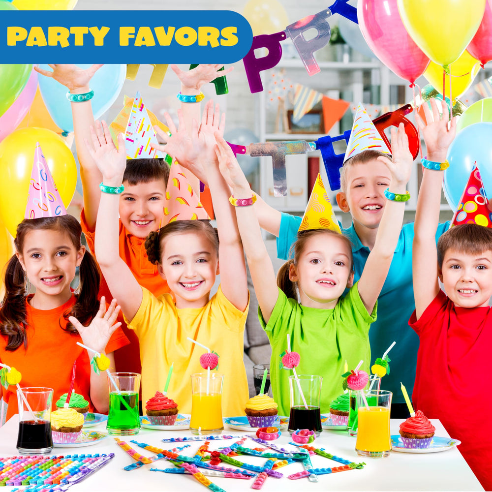 JOYIN vibrant colors and satisfying pop sound attract kids during classroom activities.