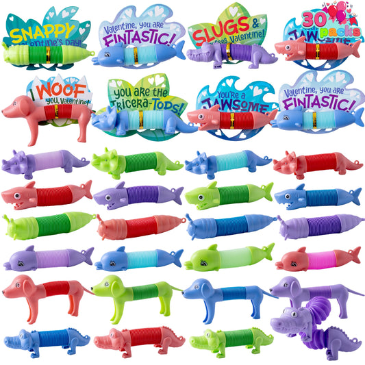 JOYIN pop tubes dog-design for kids offers playful stress relief during play.