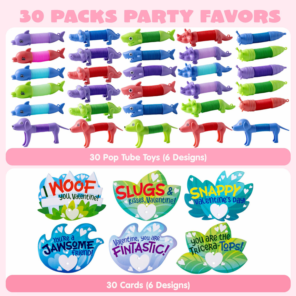 JOYIN pop tubes shark-design provides tactile focus for calming moments.