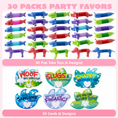 JOYIN pop tubes shark-design provides tactile focus for calming moments.