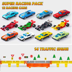JOYIN portable racing set supports learning through play and coordination.
