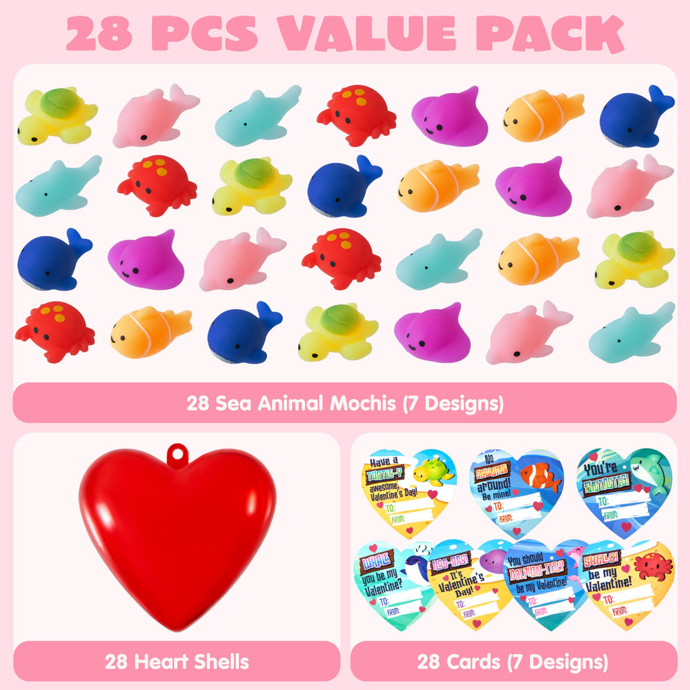 JOYIN prefilled heart case with compact, ready-to-gift packaging