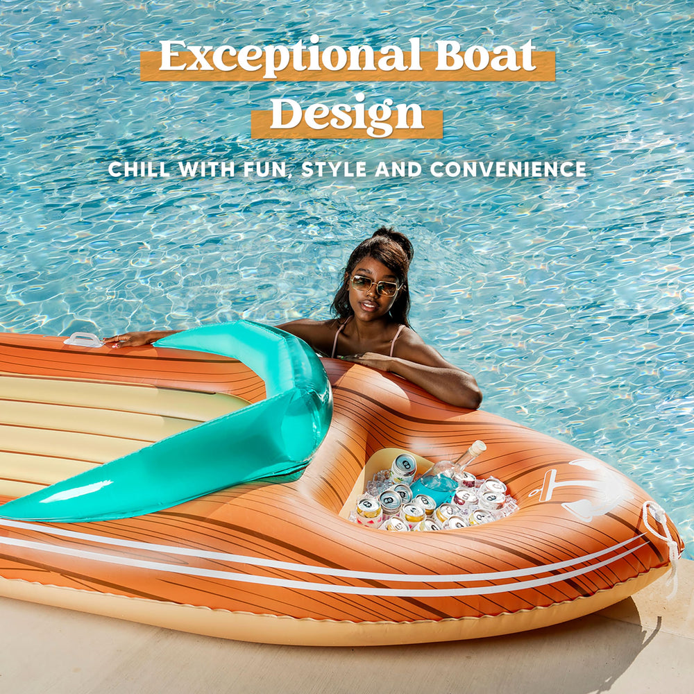 JOYIN premium PVC pool float, thicker material for durable summer fun