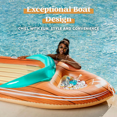 JOYIN premium PVC pool float, thicker material for durable summer fun