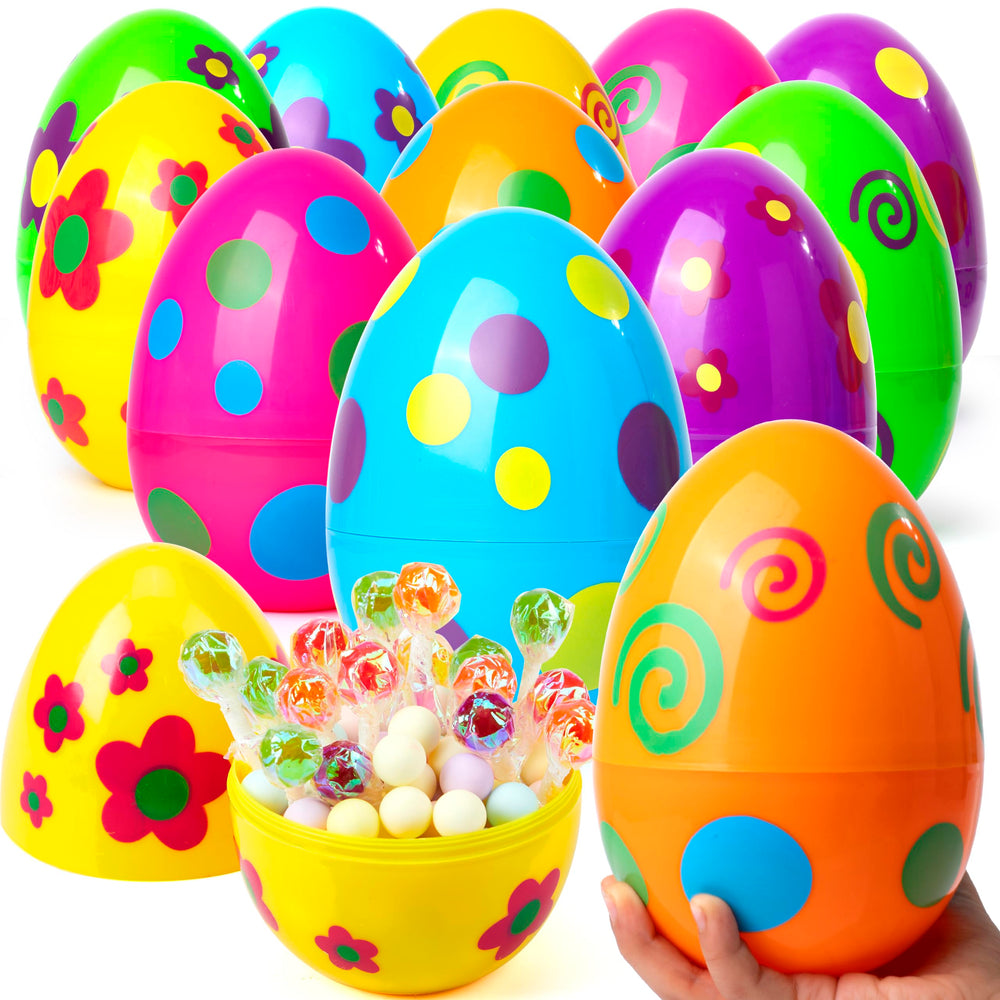 JOYIN jumbo Easter egg blue for vibrant hunt decor and treats.