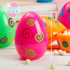 JOYIN jumbo Easter egg violet vivid shade for playful Easter displays.