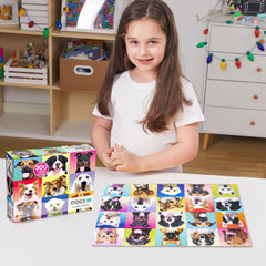JOYIN reference poster helps solve the puzzle confidently.