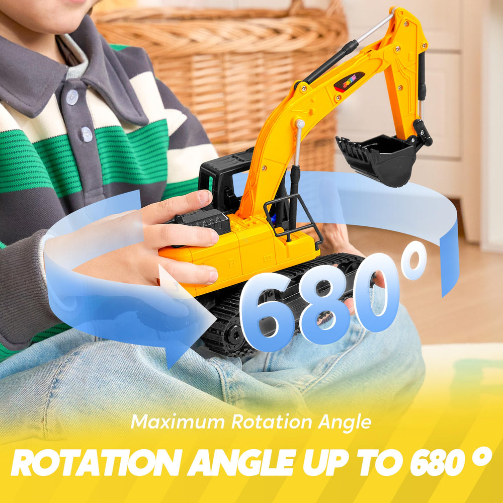 JOYIN 2.4GHz RC controller for responsive and precise operation.