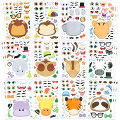 JOYIN safari stickers hippo design for imaginative party crafts and decor.