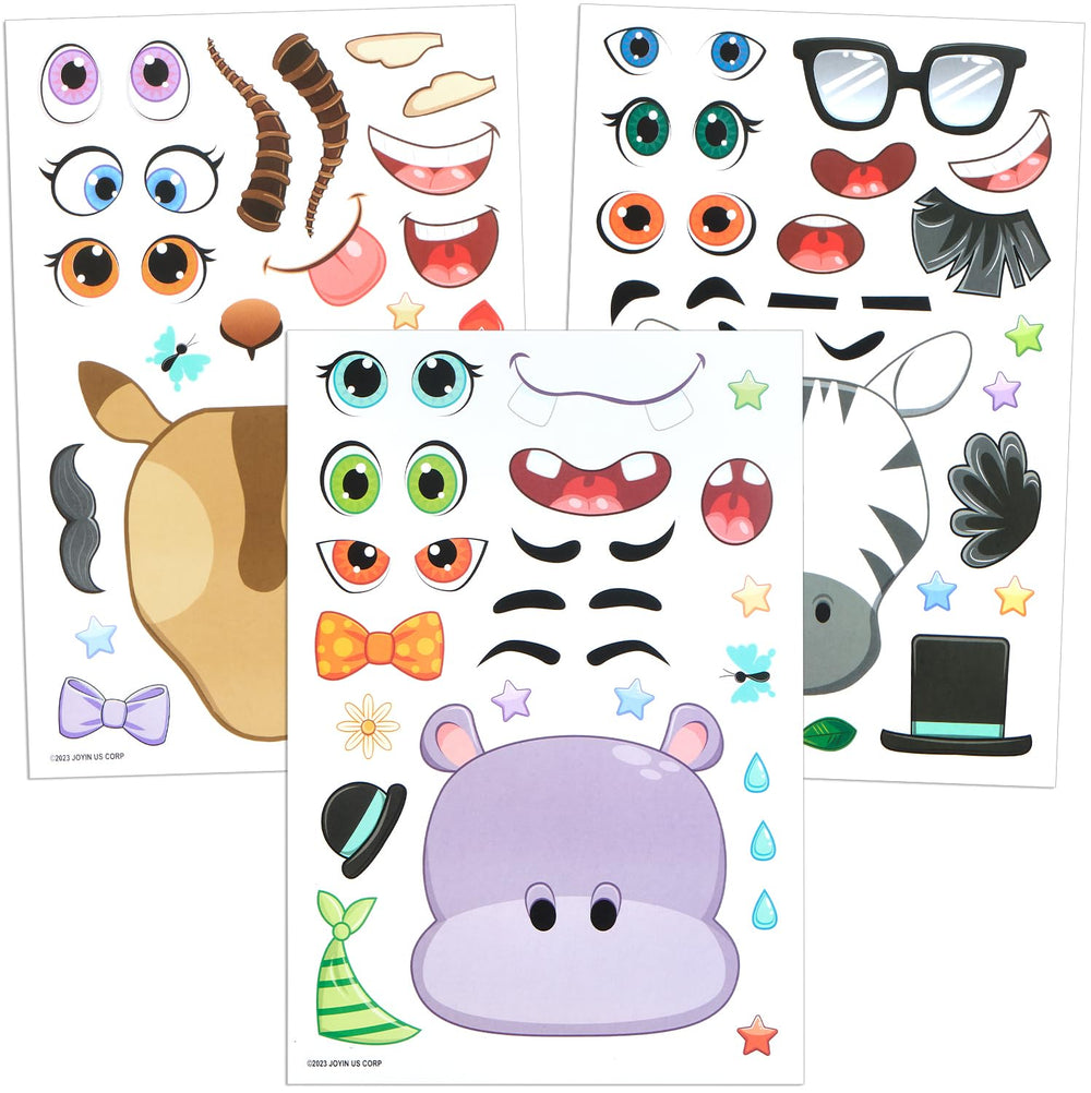 JOYIN safari stickers monkey design for creative party favors and crafts.