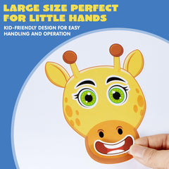 JOYIN safari stickers rhino design for bold, collectible animal faces.
