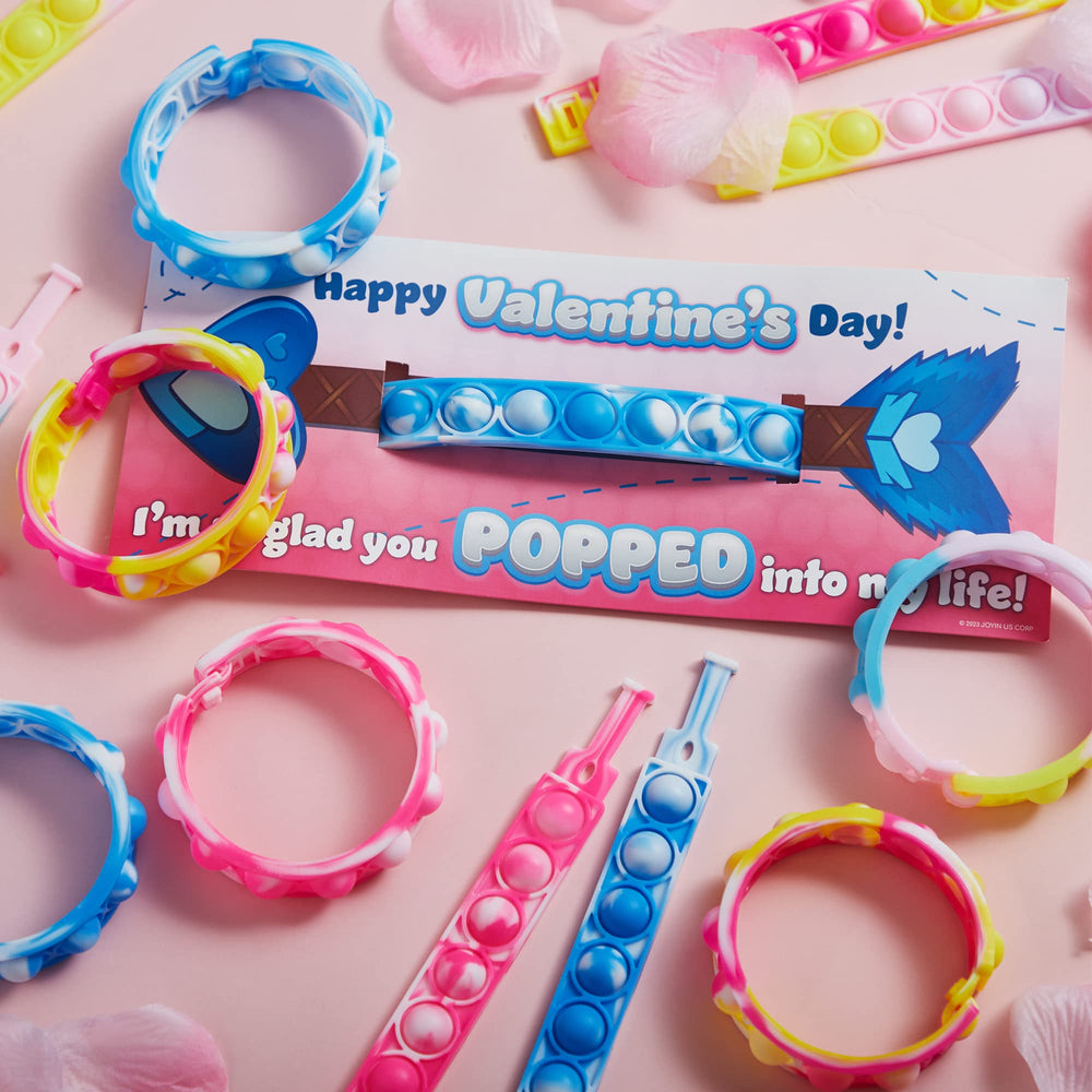 JOYIN bubble pop bracelet materials are non-toxic and safety-tested for kids.