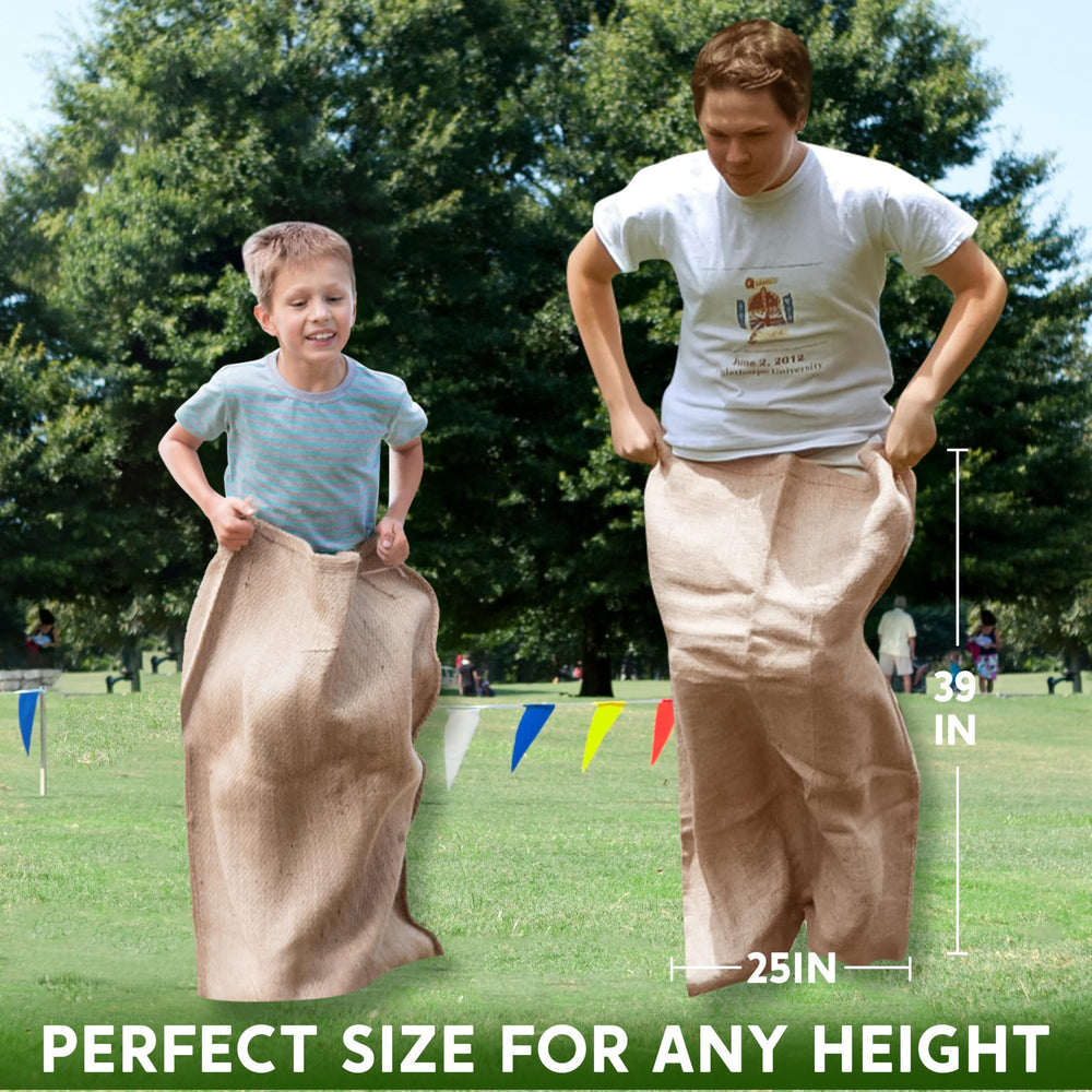 JOYIN safety-tested sacks offer sturdy play without tearing or fraying.