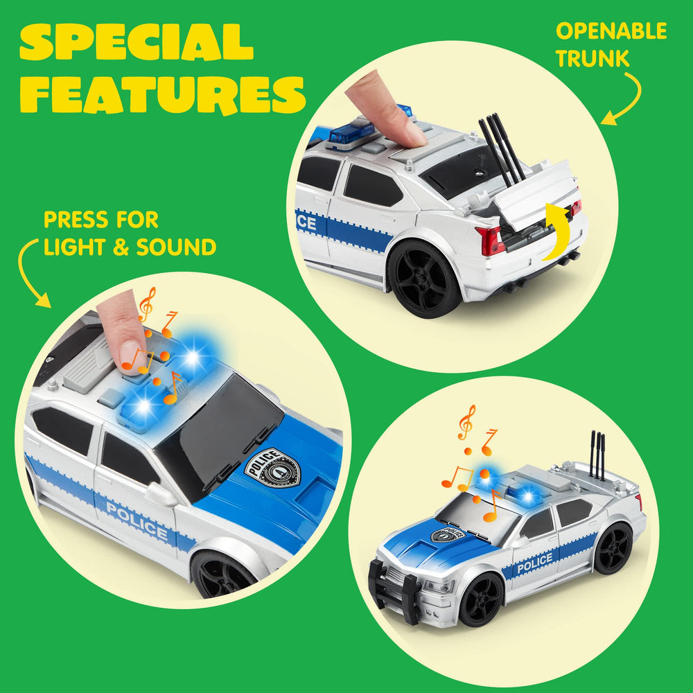 JOYIN school bus toy for imaginative routes and daily life play
