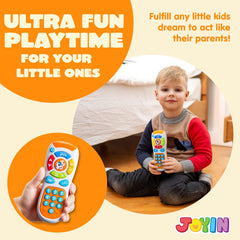 JOYIN smartphone toy cellphone with large buttons for early learning