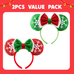 JOYIN soft fabric headband provides comfortable wear for long holiday events.