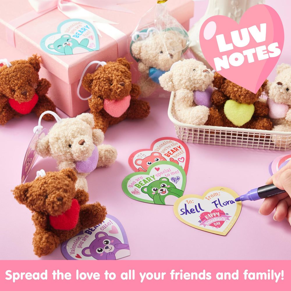 JOYIN soft plush bears suitable for hugs, classroom prizes, and party favors