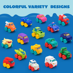 JOYIN soft rubber vehicles offer gentle texture for toddlers