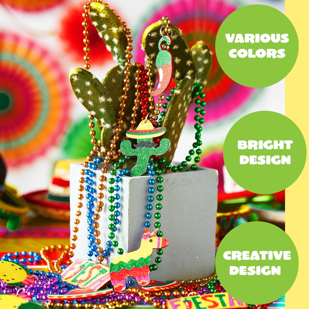 JOYIN sombrero and taco bead necklaces create playful photo props