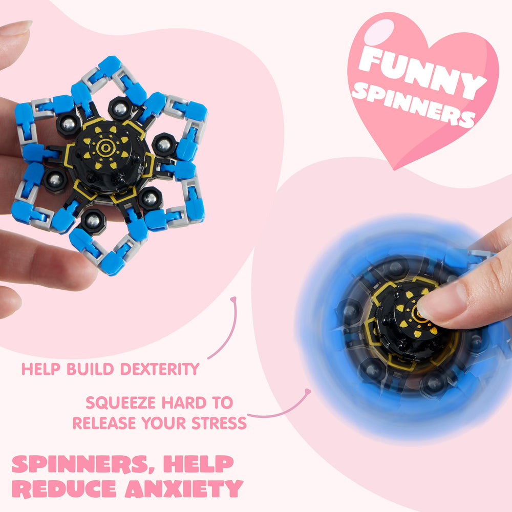 JOYIN spin-and-form designs show adjustable shapes for creative fun