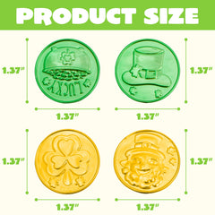 JOYIN St Patrick's coins packaging photo demonstrates value-packed set