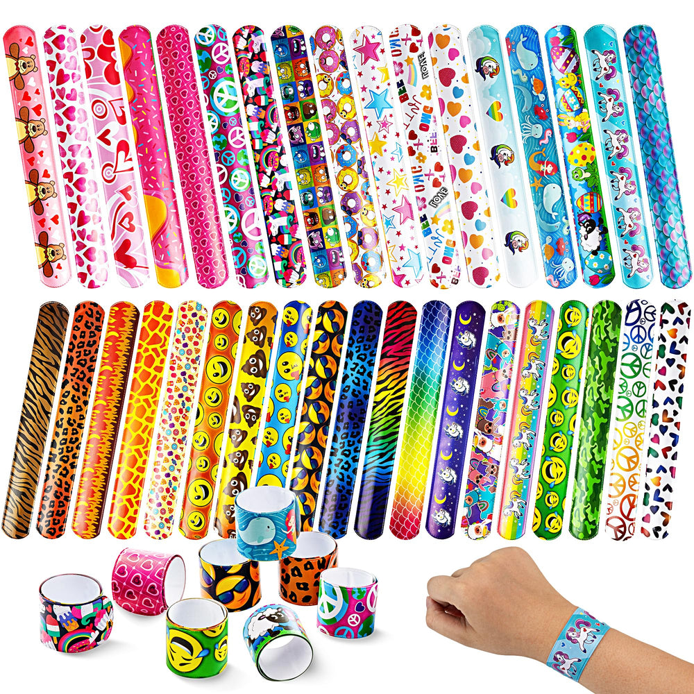 JOYIN stars slap bracelet—sparkling design for prizes and decor.