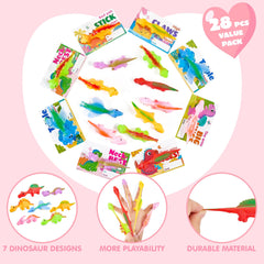 JOYIN stretchy dino toys made of soft rubber for safe launches