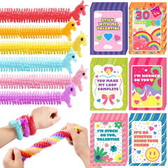 JOYIN stretchy strings in multiple colors for playful stress relief and fidget fun.