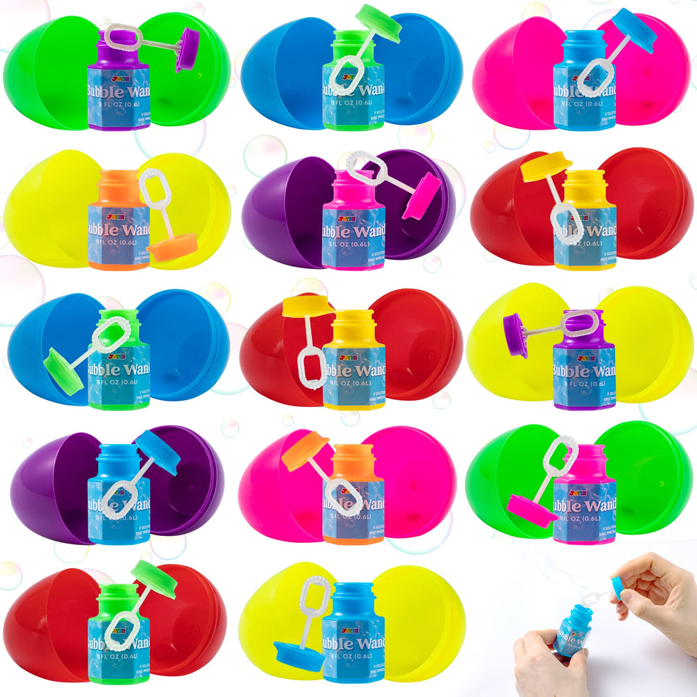 JOYIN surprise eggs with bubble wands promote creative thinking