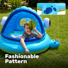 JOYIN toddler pool with 14-gallon capacity supports gentle splash fun.