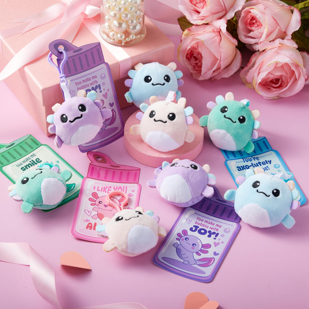 JOYIN treasure box rewards with charming plush keychains inside