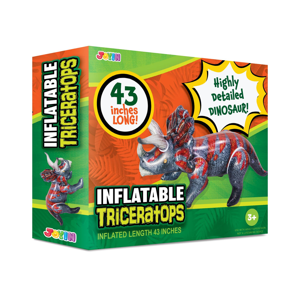 JOYIN Triceratops 43in size suits kids and adults.