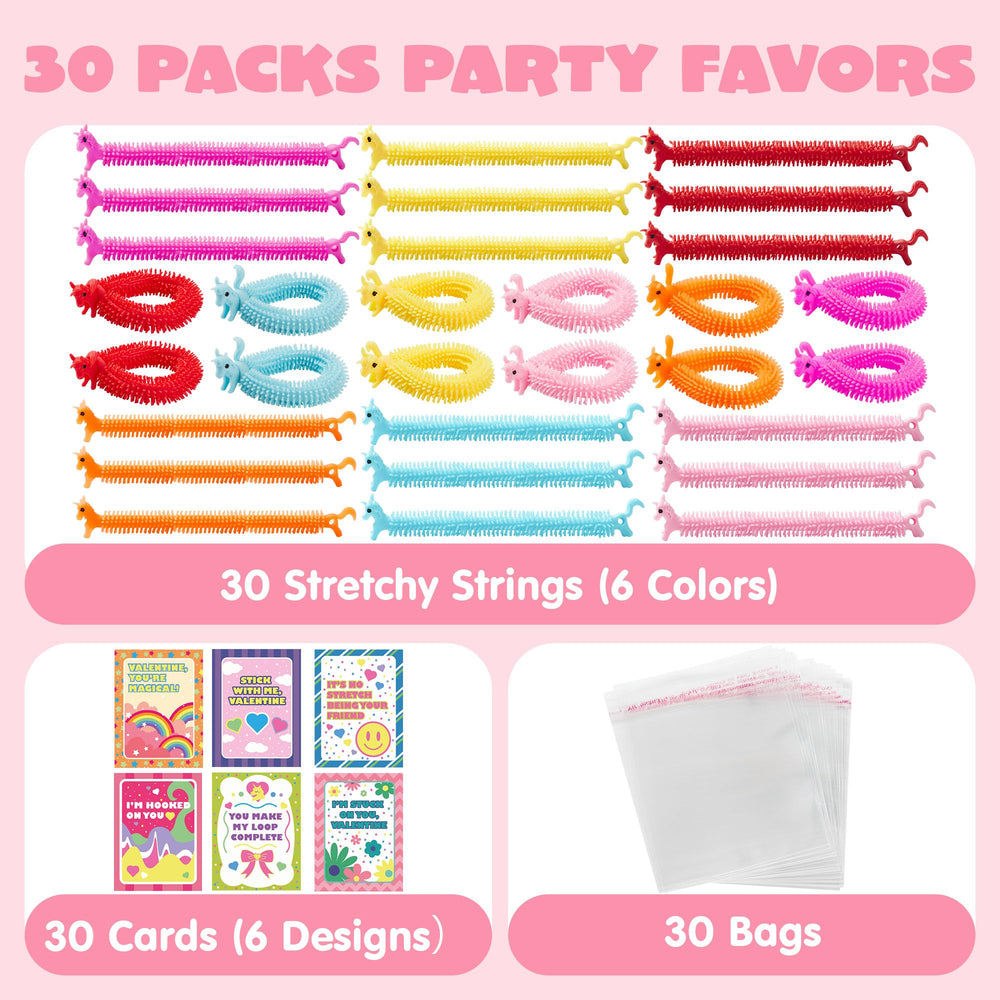 JOYIN unicorn noodle toys add a whimsical touch for classroom prizes and party favors.