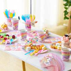 JOYIN unicorn spoons ready for desserts and beverages