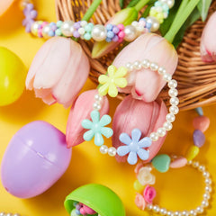 JOYIN eggs showcase unique necklace designs for dress-up play.
